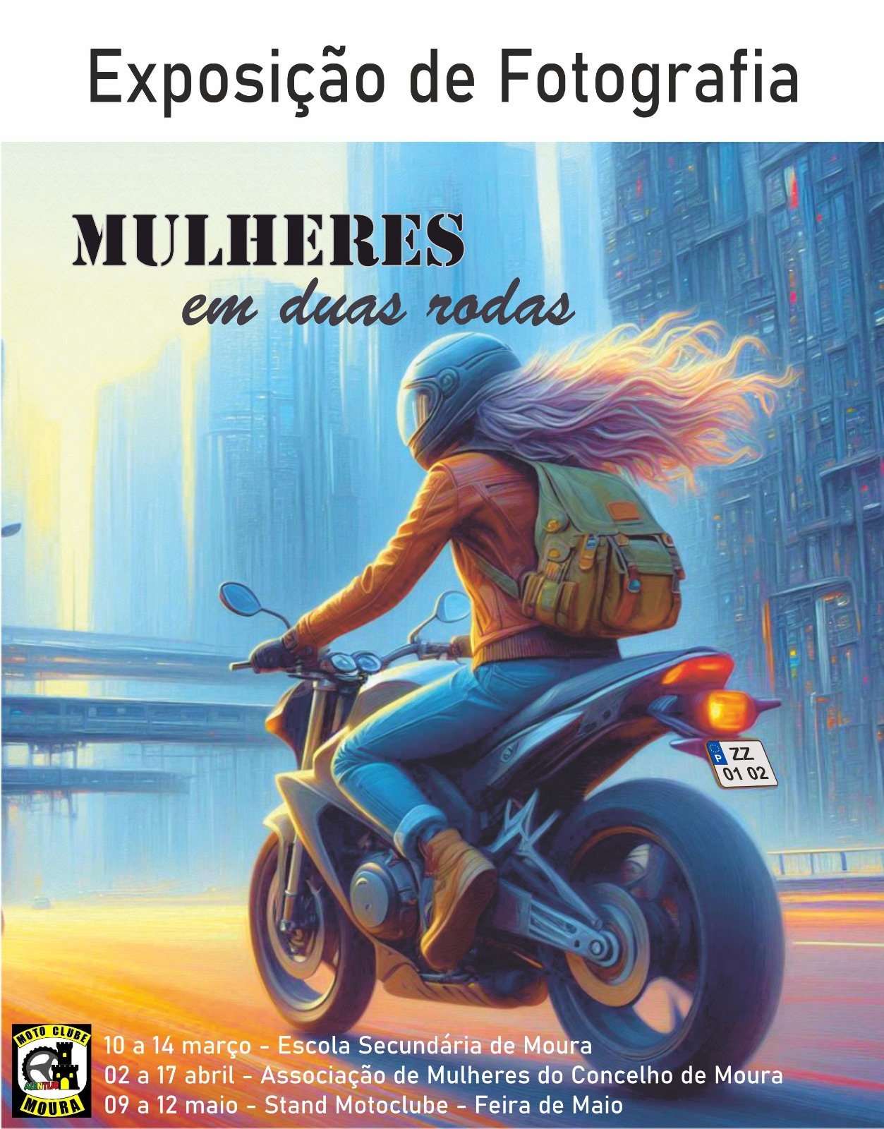 Exposição de Fotografias Mulheres em Duas Rodas.